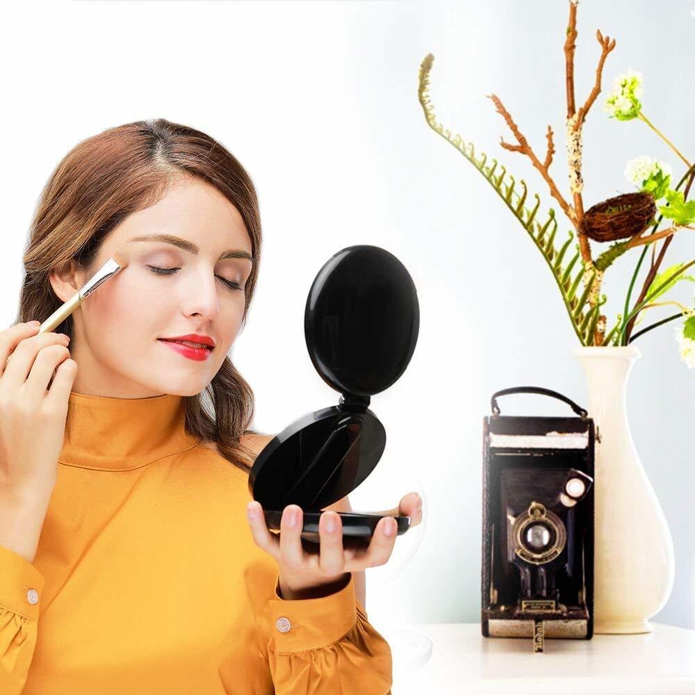 GadgetiCloud Lighted Travel makeup mirror LED makeup